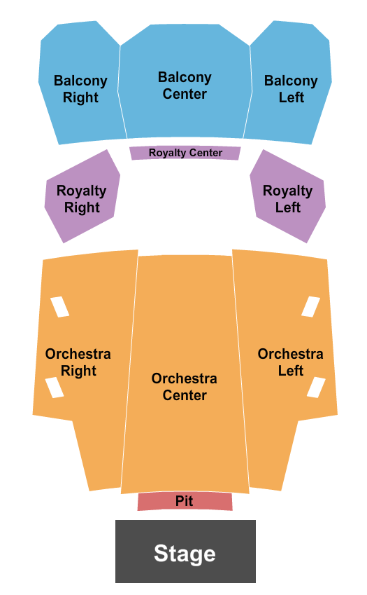 Murat Theatre Beauty and the Beast Seating Chart